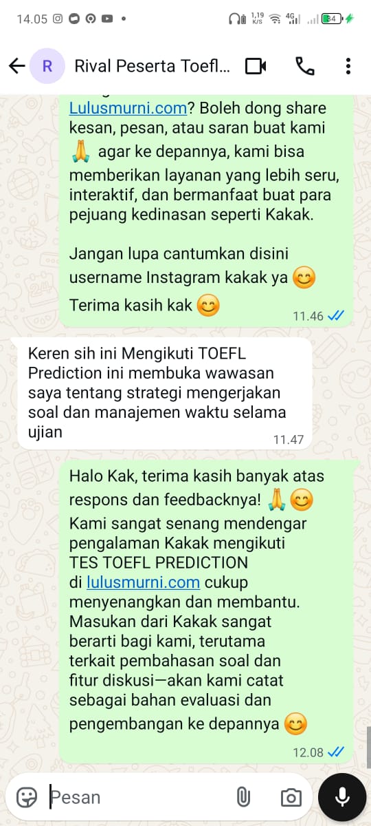 Toefl Gratis